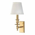 Hudson Valley Ludlow 1 Light Wall Sconce 6801-PB